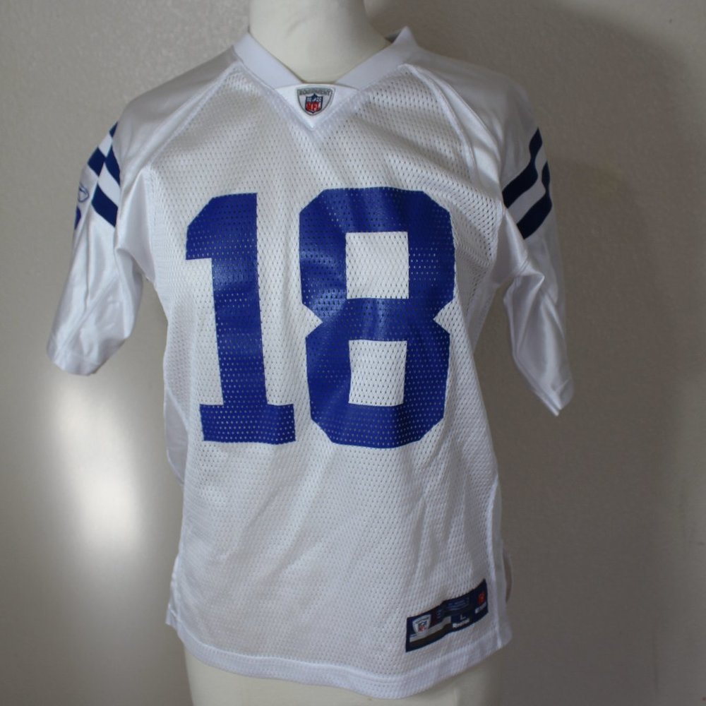 NFL Colts Manning Jersey 14-16 Large